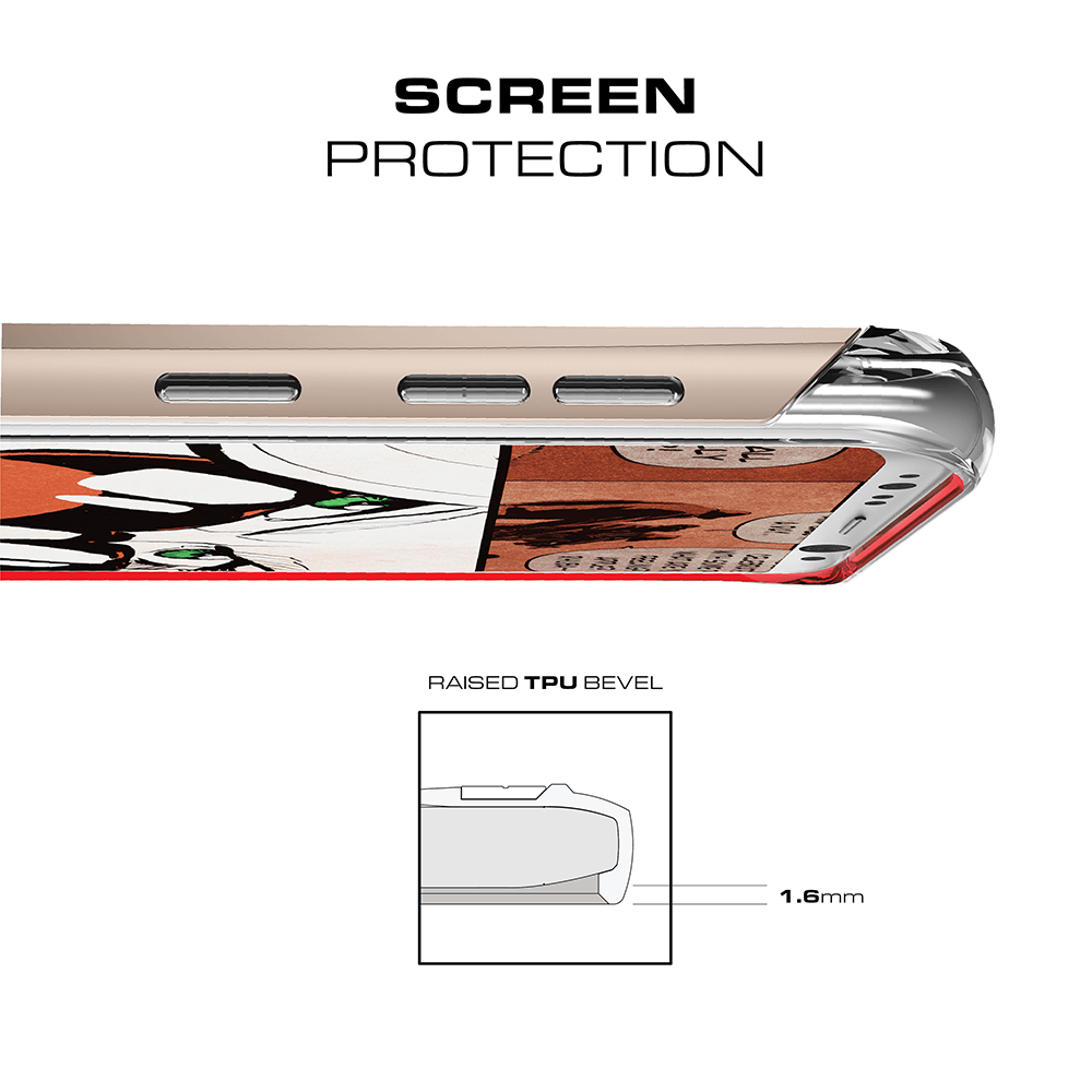 Galaxy S8 Case, Ghostek® Cloak 2.0 Black w/ ExplosionProof Screen Protector | Aluminum Frame