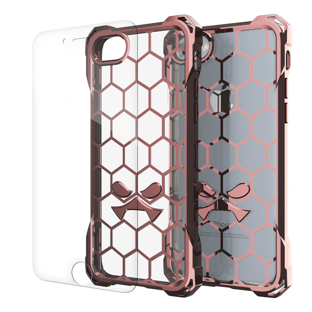 iPhone 7 Plus Case, Ghostek® Covert Rose Pink, Premium Impact Protective Armor | Warranty