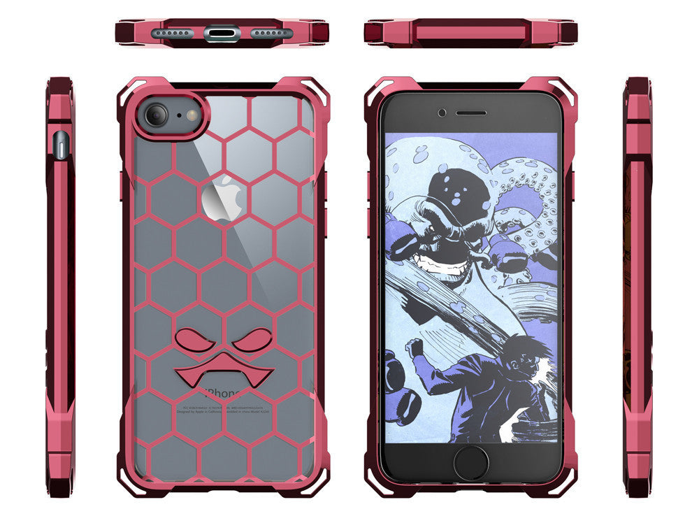 iPhone 7 Plus Case, Ghostek® Covert Peach, Premium Impact Protective Armor | Warranty