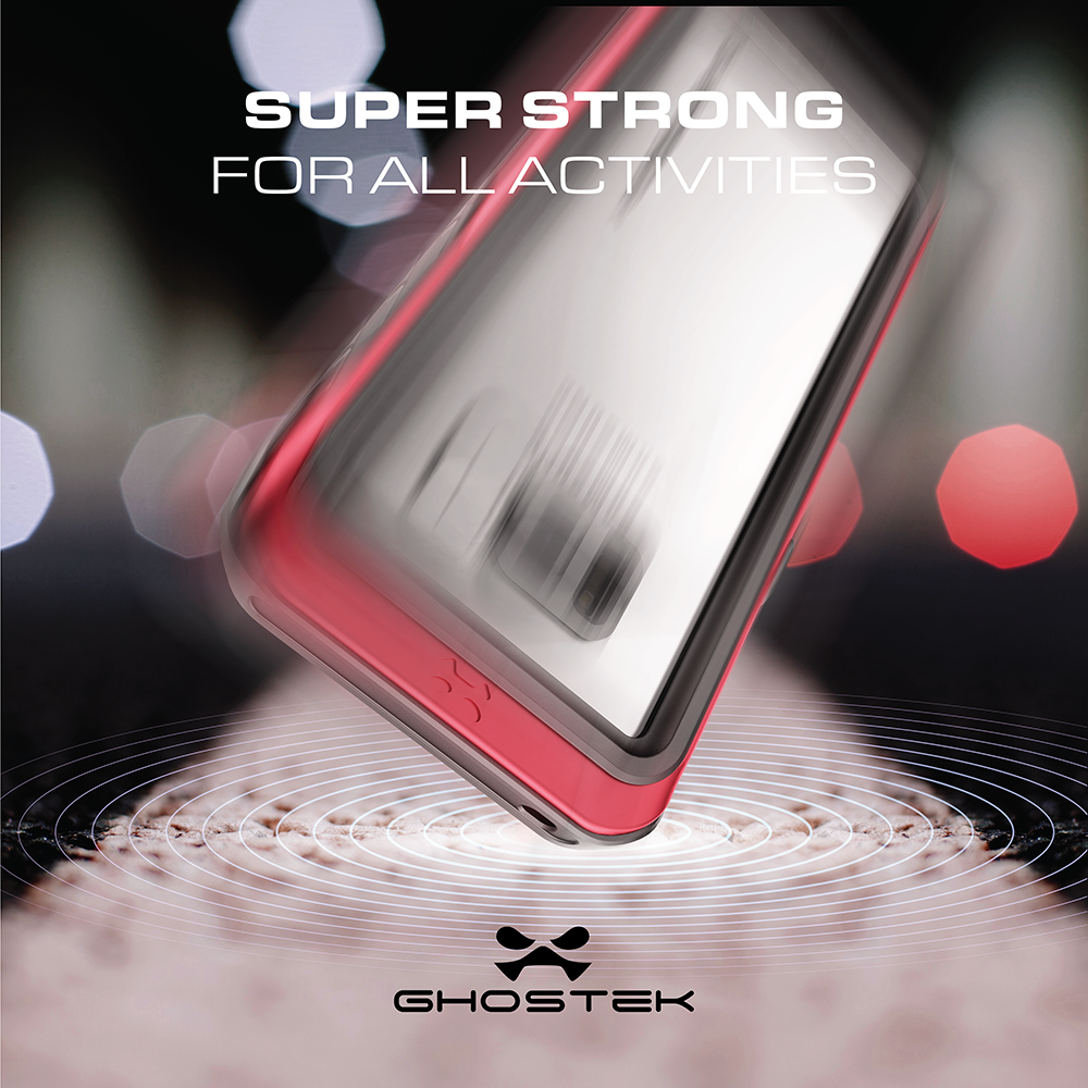 Galaxy S8 Plus Waterproof Case, Ghostek Atomic 3 Black Series | Underwater | Adventure Ready | Ultra Fit | Swimming