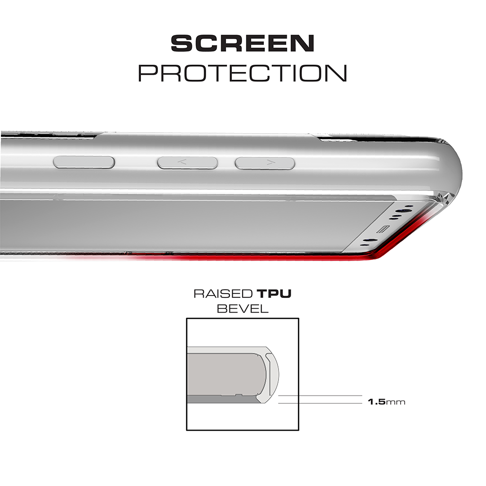 Galaxy Note 8 Case , Ghostek Cloak 3 Series  for Galaxy Note 8  [SILVER]