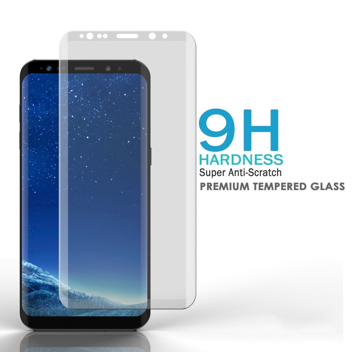 Galaxy S10e Clear Punkcase Glass SHIELD Tempered Glass Screen Protector 0.33mm Thick 9H Glass