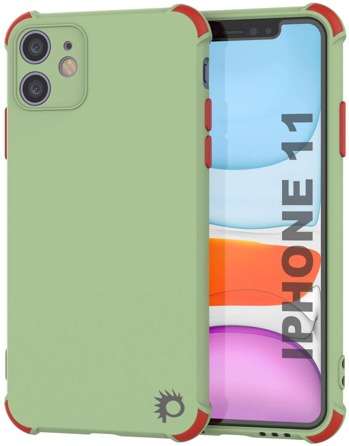 Punkcase Protective & Lightweight TPU Case [Sunshine Series] for iPhone 11 [Light Green]