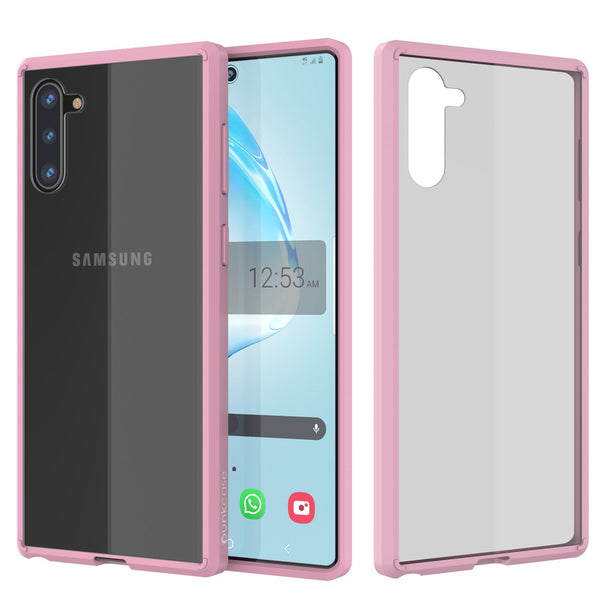 Galaxy Note 10 Punkcase Lucid-2.0 Series Slim Fit Armor Crystal Pink Case Cover