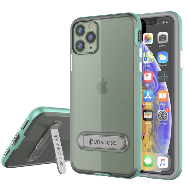 iPhone 11 Pro Case, PUNKcase [LUCID 3.0 Series] [Slim Fit] Armor Cover w/ Integrated Screen Protector [Teal]