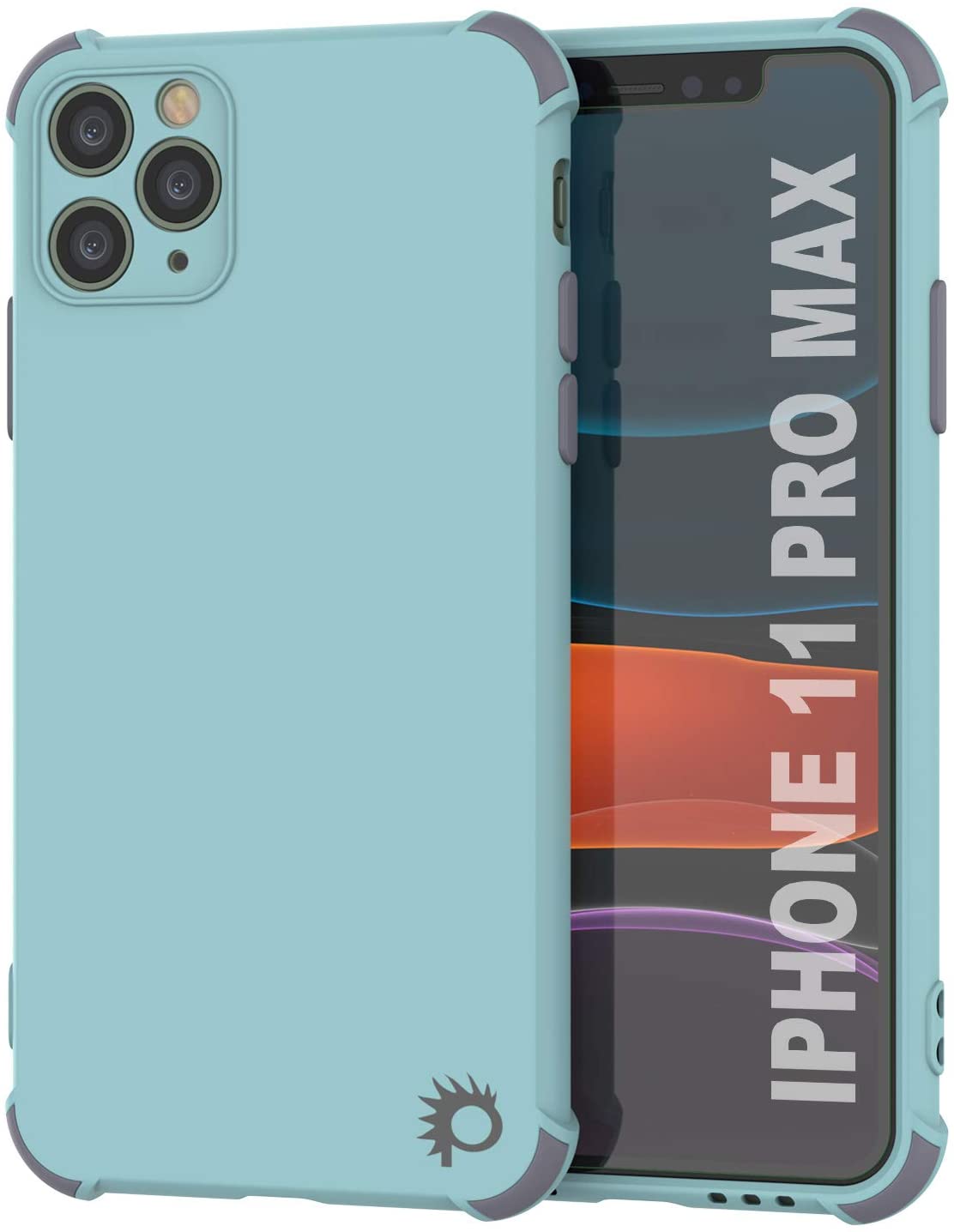 Punkcase Protective & Lightweight TPU Case [Sunshine Series] for iPhone 11 Pro Max [Teal]