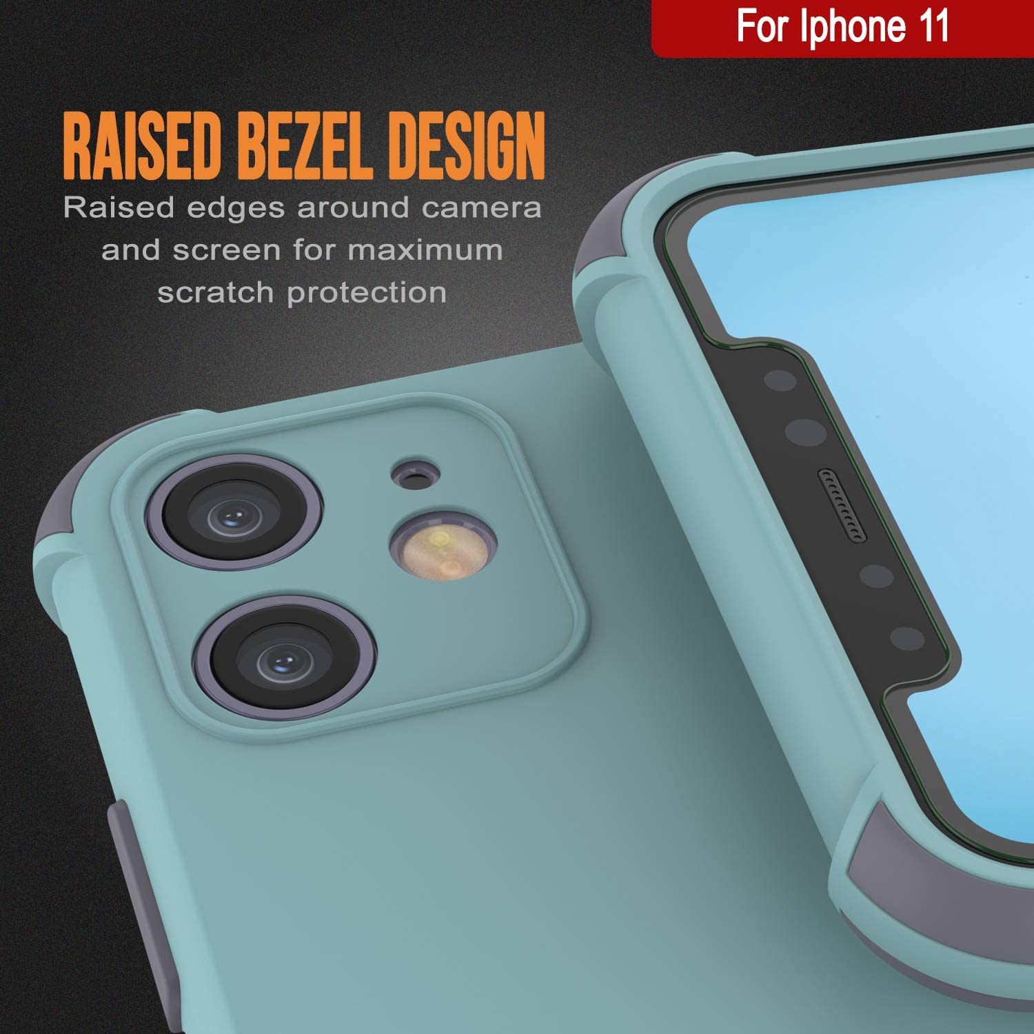 Punkcase Protective & Lightweight TPU Case [Sunshine Series] for iPhone 11 [Teal]