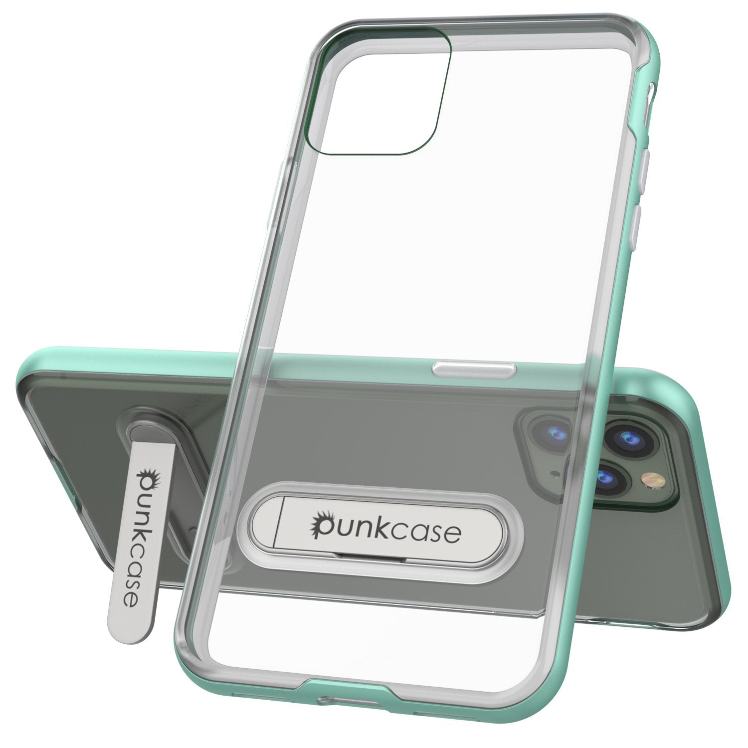 iPhone 12 Pro Max Case, PUNKcase [LUCID 3.0 Series] [Slim Fit] Protective Cover w/ Integrated Screen Protector [Teal]