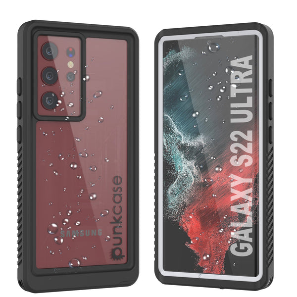 Galaxy S22 Ultra Water/ Shock/ Snow/ dirt proof [Extreme Series] Punkcase Slim Case [White]