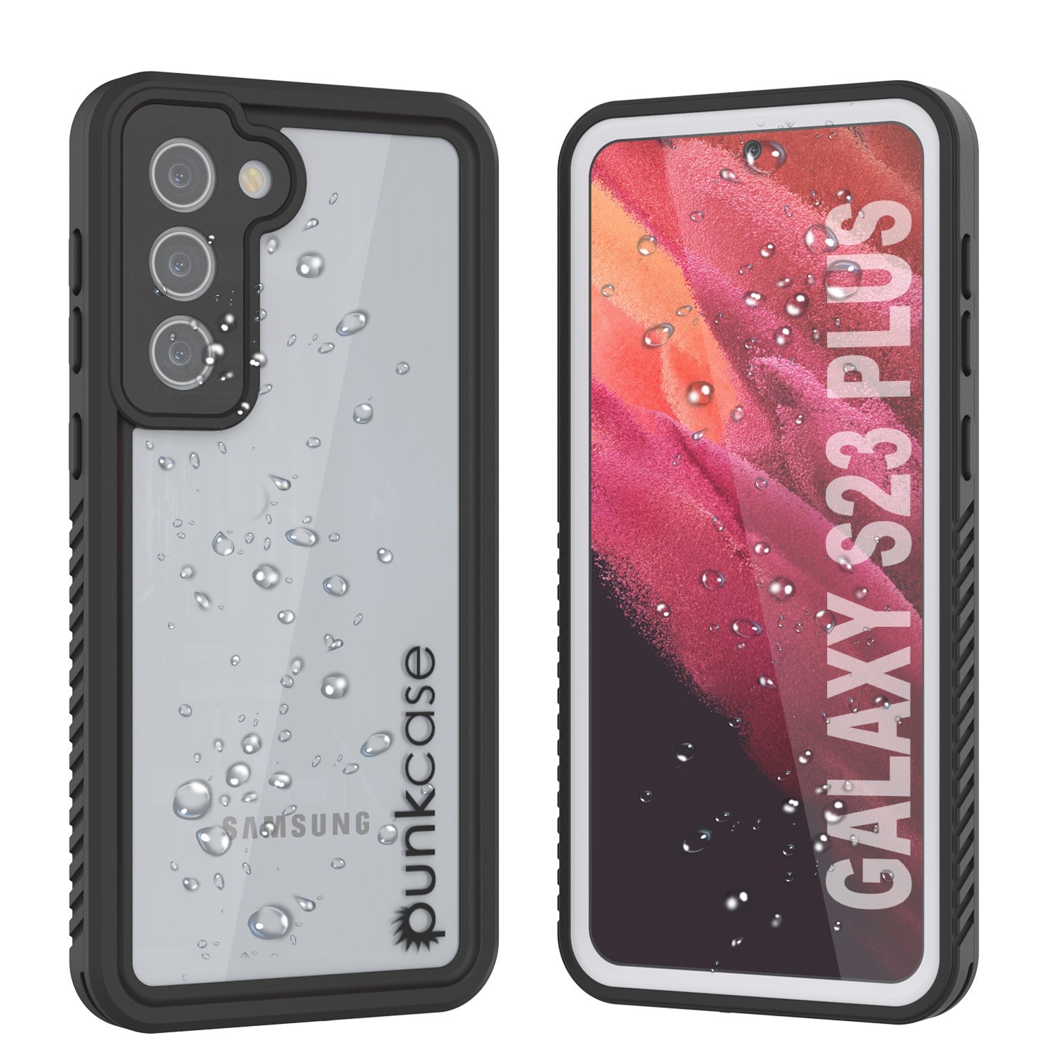 Galaxy S23+ Plus Water/ Shock/ Snow/ dirt proof [Extreme Series] Punkcase Slim Case [White]
