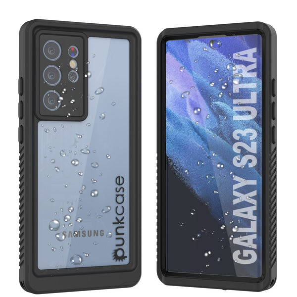 Galaxy S23 Ultra Water/ Shockproof [Extreme Series] With Screen Protector Case [Black]