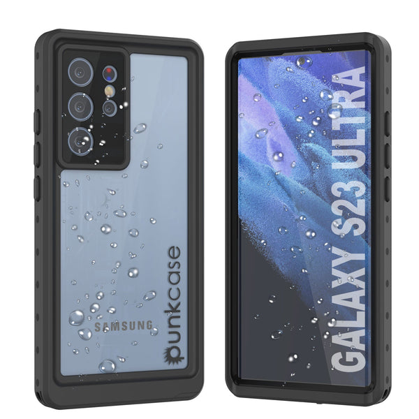 Galaxy S24 Ultra Waterproof Case PunkCase StudStar Clear Thin 6.6ft Underwater IP68 Shock/Snow Proof