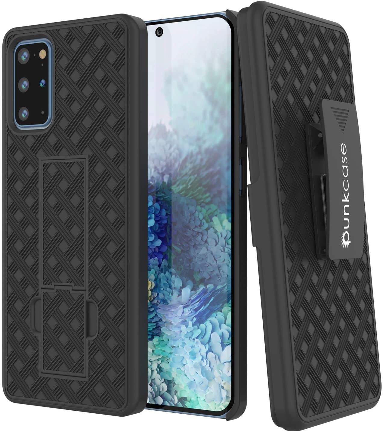 Galaxy S24 Plus Case, Punkcase Holster Belt Clip With Screen Protector [Purple]