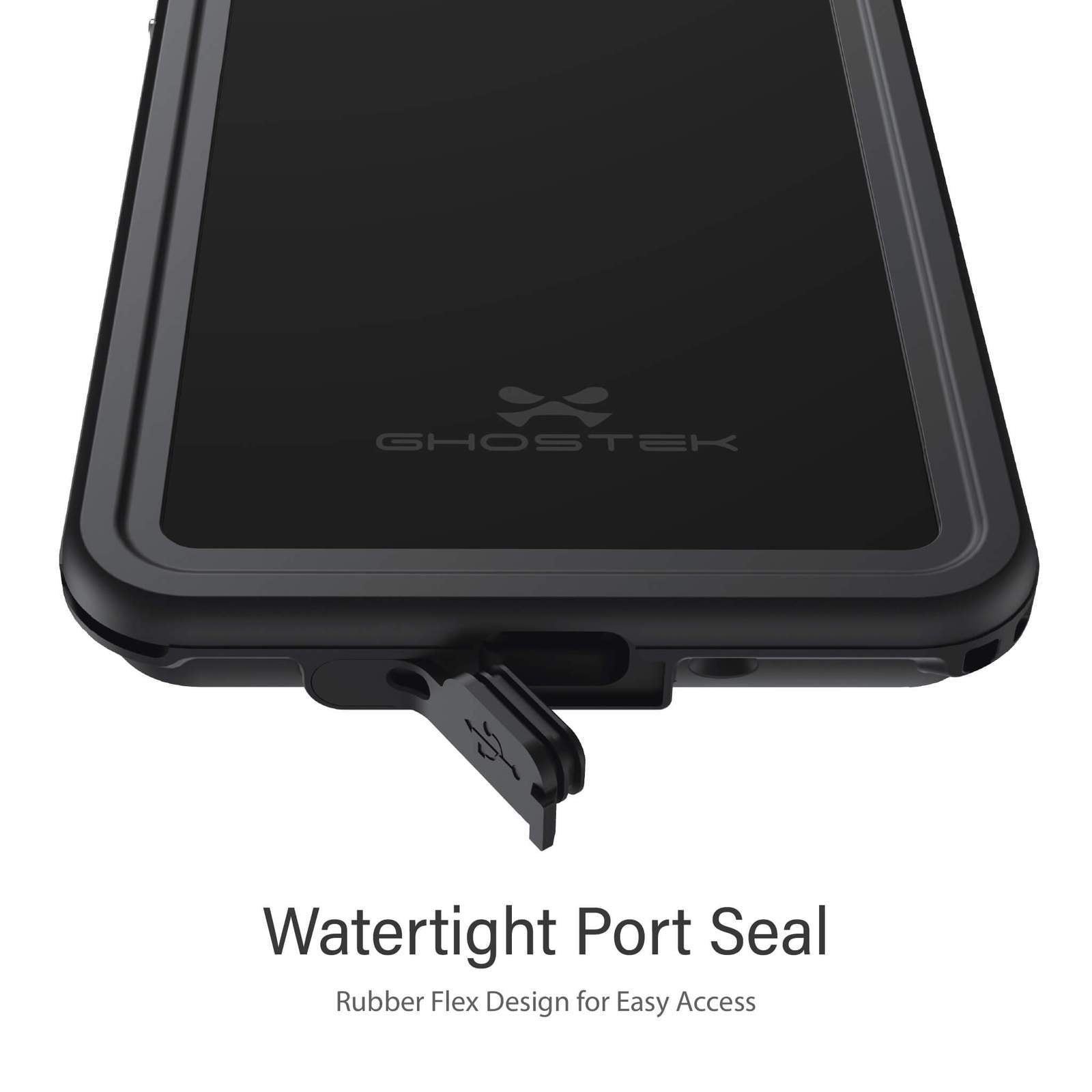 Galaxy S20+ Plus Rugged Waterproof Case | Nautical Series [Black]