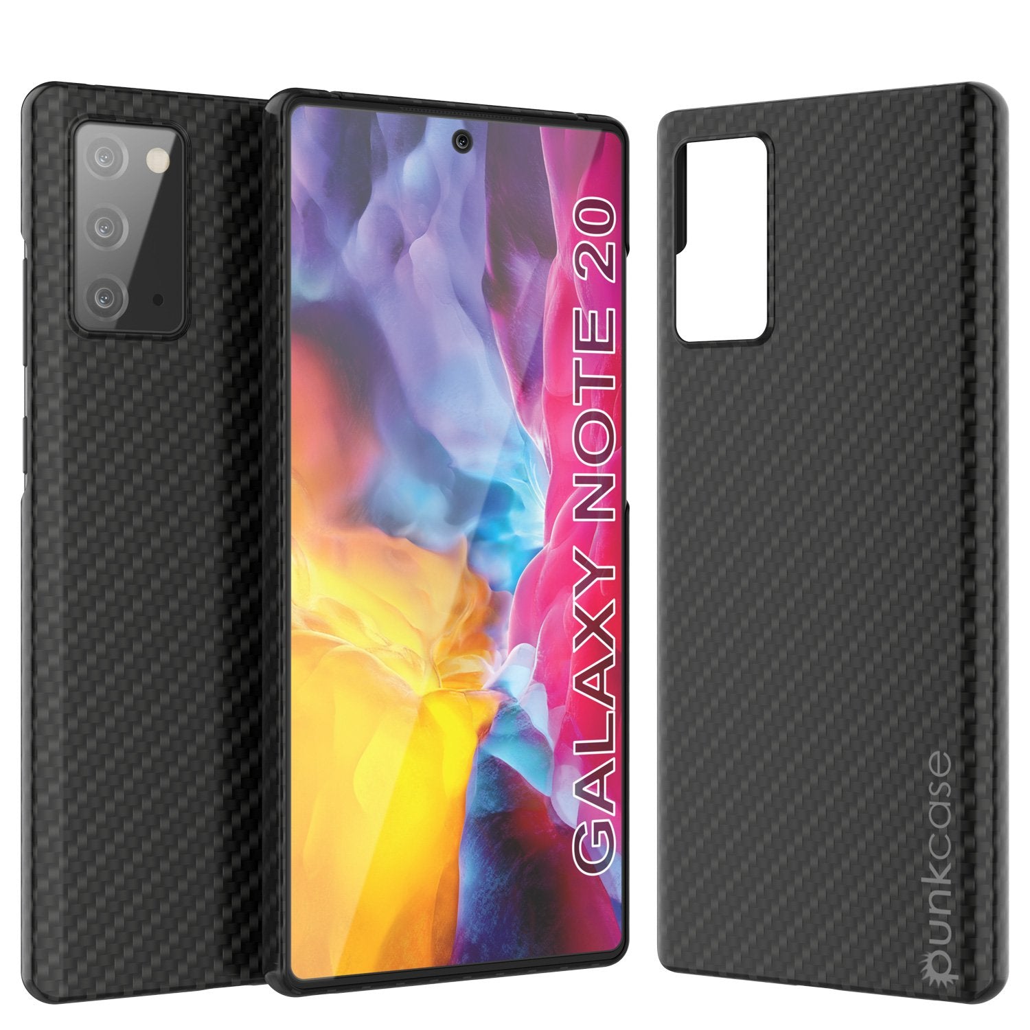 Galaxy Note 20 Case, Punkcase CarbonShield, Heavy Duty & Ultra Thin Cover