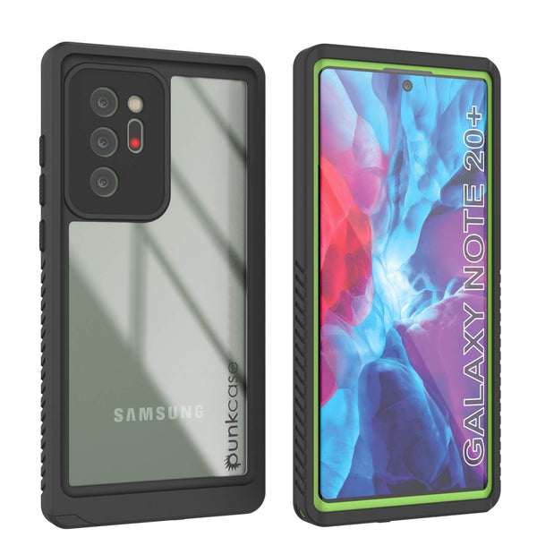 Galaxy Note 20 Ultra Case, Punkcase [Extreme Series] Armor Cover W/ Built In Screen Protector [Light Green]
