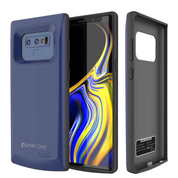 Galaxy Note 9 5000mAH Battery Charger W/ USB Port Slim Case [Navy]