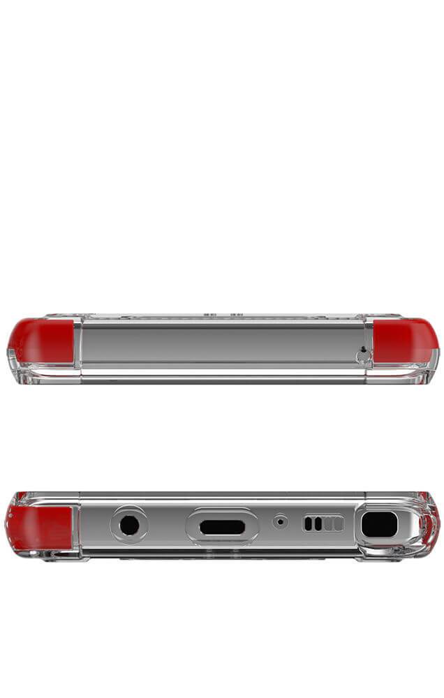 Galaxy Note 9 Case,Ghostek Covert 2 TPU Bumper Frame [Shockproof] | Red