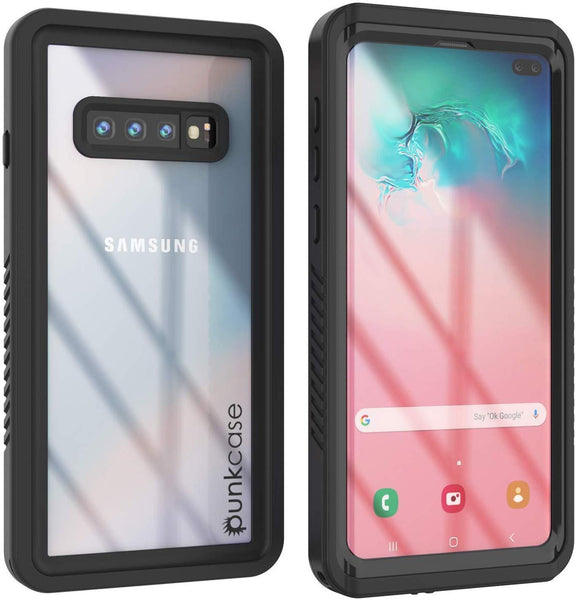 Galaxy S10e Water/Shockproof With Screen Protector Case [Black]