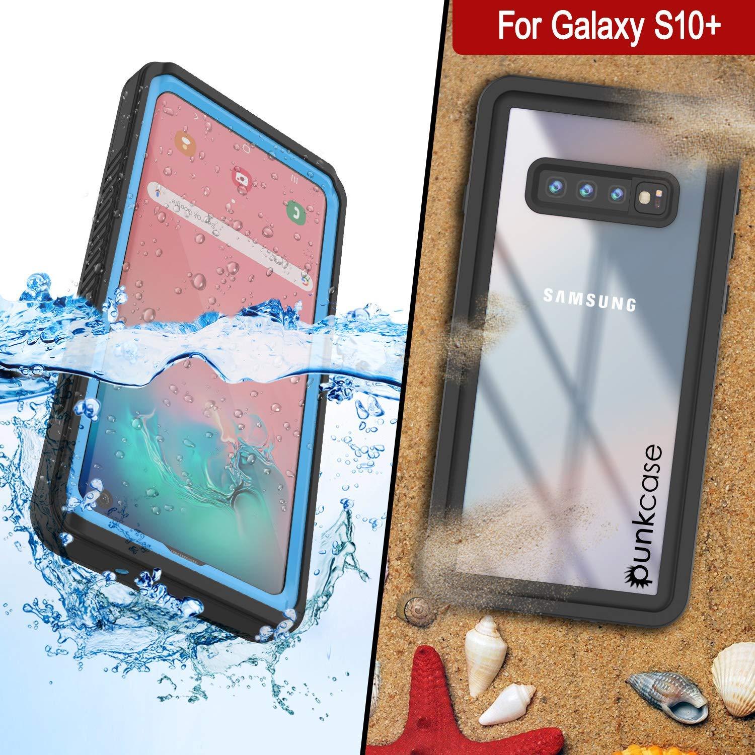 Galaxy S10e Water/Shock/Snow/dirt proof Slim Case [Light Blue]