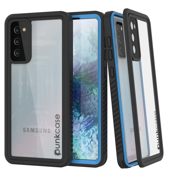 Galaxy S20 FE Water/Shock/Snow/dirt proof [Extreme Series] Slim Case [Light Blue]