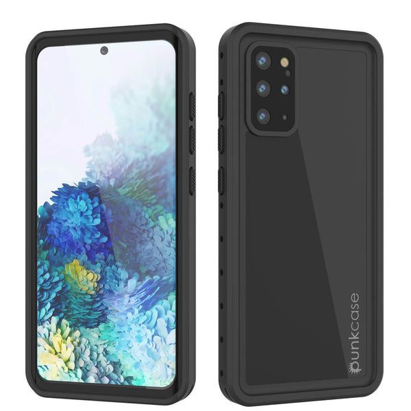 Galaxy S20+ Plus Waterproof Case PunkCase StudStar Black Thin 6.6ft Underwater IP68 Shock/Snow Proof