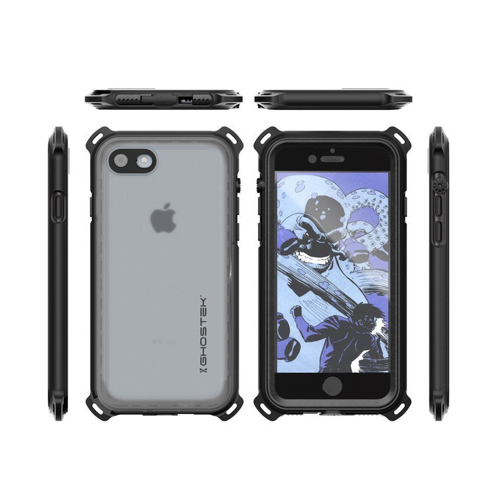 GHOSTEK - Nautical Series Waterproof Case for Apple iPhone 7 | Black