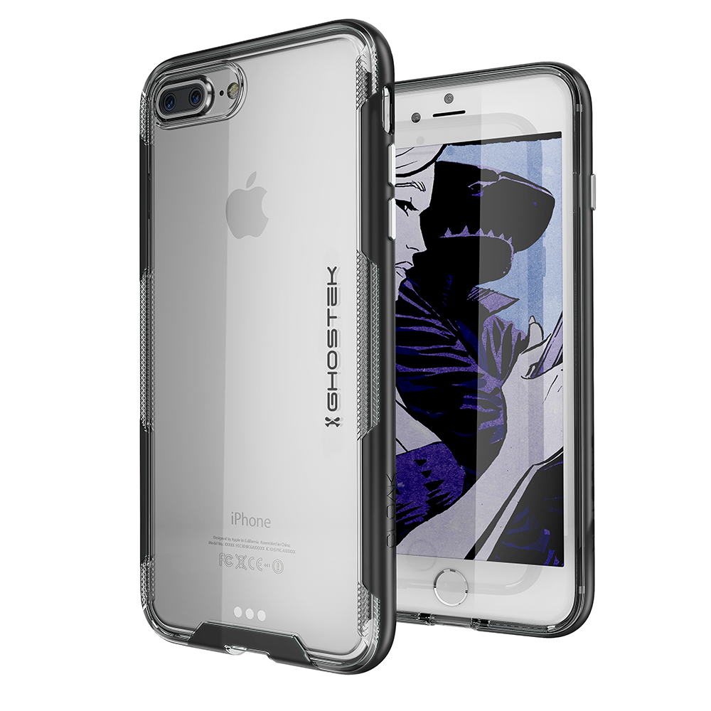 iPhone 7+ Plus Case,Ghostek Cloak 3 Series  for iPhone 7+ Plus  Case [BLACK]
