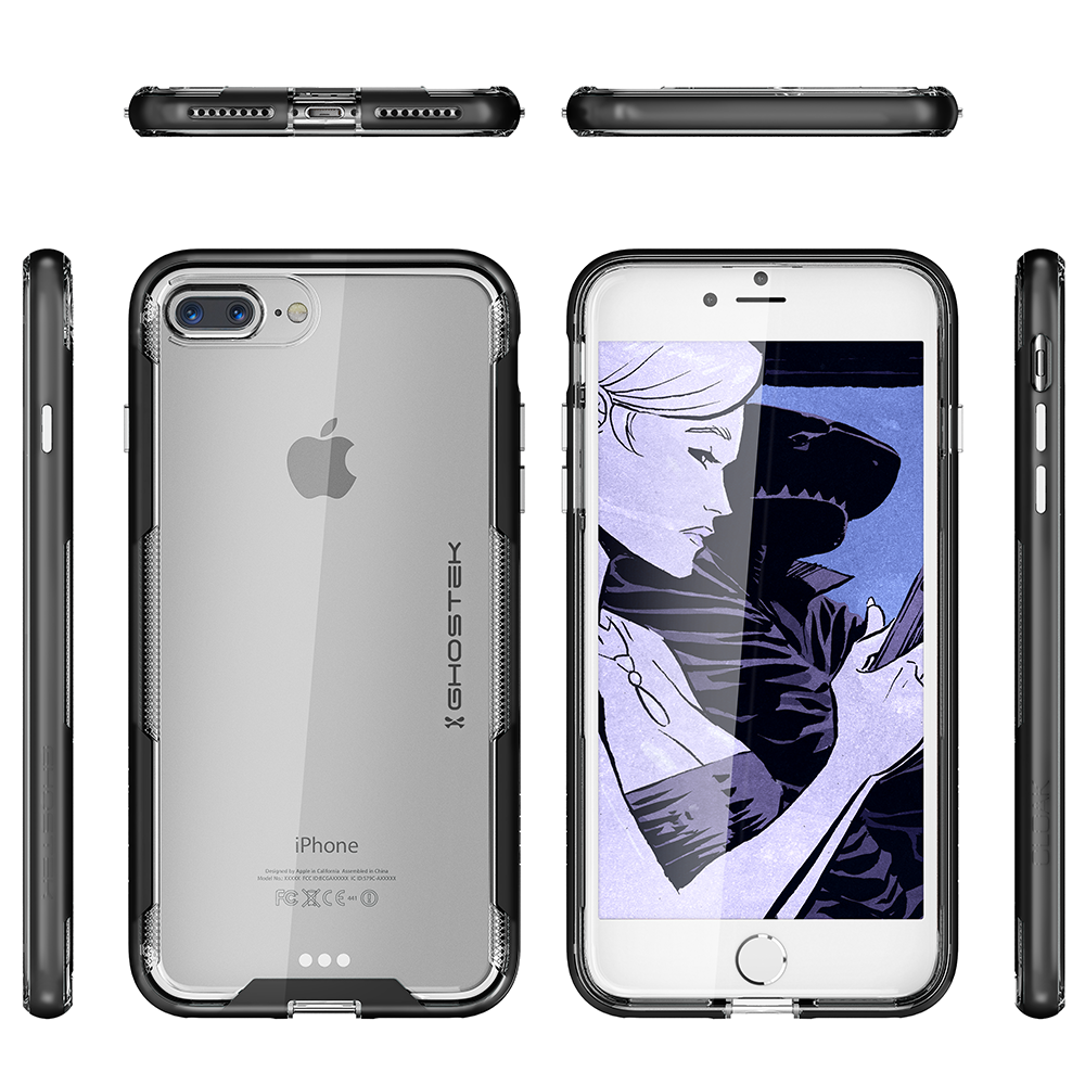 iPhone 8+ Plus Case, Ghostek Cloak 3 Series  for iPhone 8+ Plus  Case [BLACK]