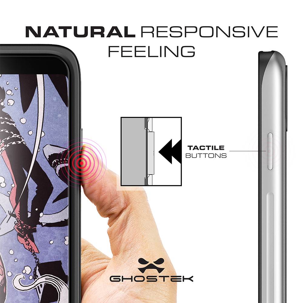 Galaxy Note 8 Rugged Heavy Duty Case ,Ghostek Atomic Slim Series  for Galaxy Note 8 Rugged Heavy Duty Case | PINK