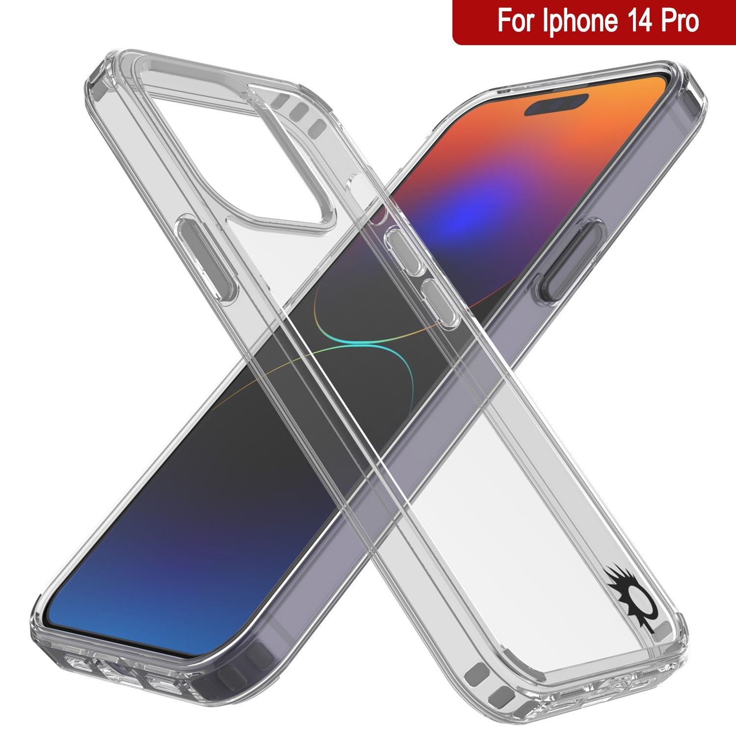 iPhone 15 Pro Case Punkcase® LUCID 2.0 Clear Series Series w/ SHIELD Screen Protector | Ultra Fit