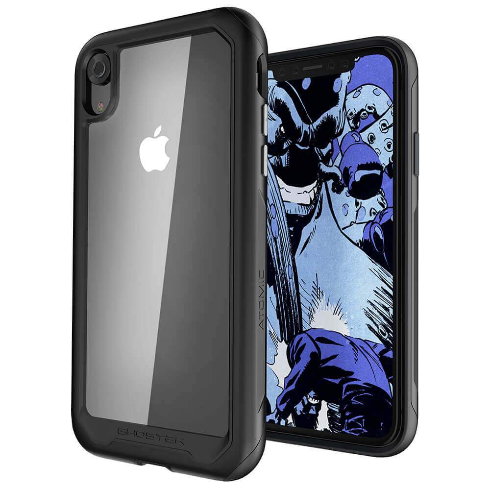 iPhone Xr Case, Ghostek Atomic Slim 2 Series  for iPhone Xr Rugged Heavy Duty Case|BLACK