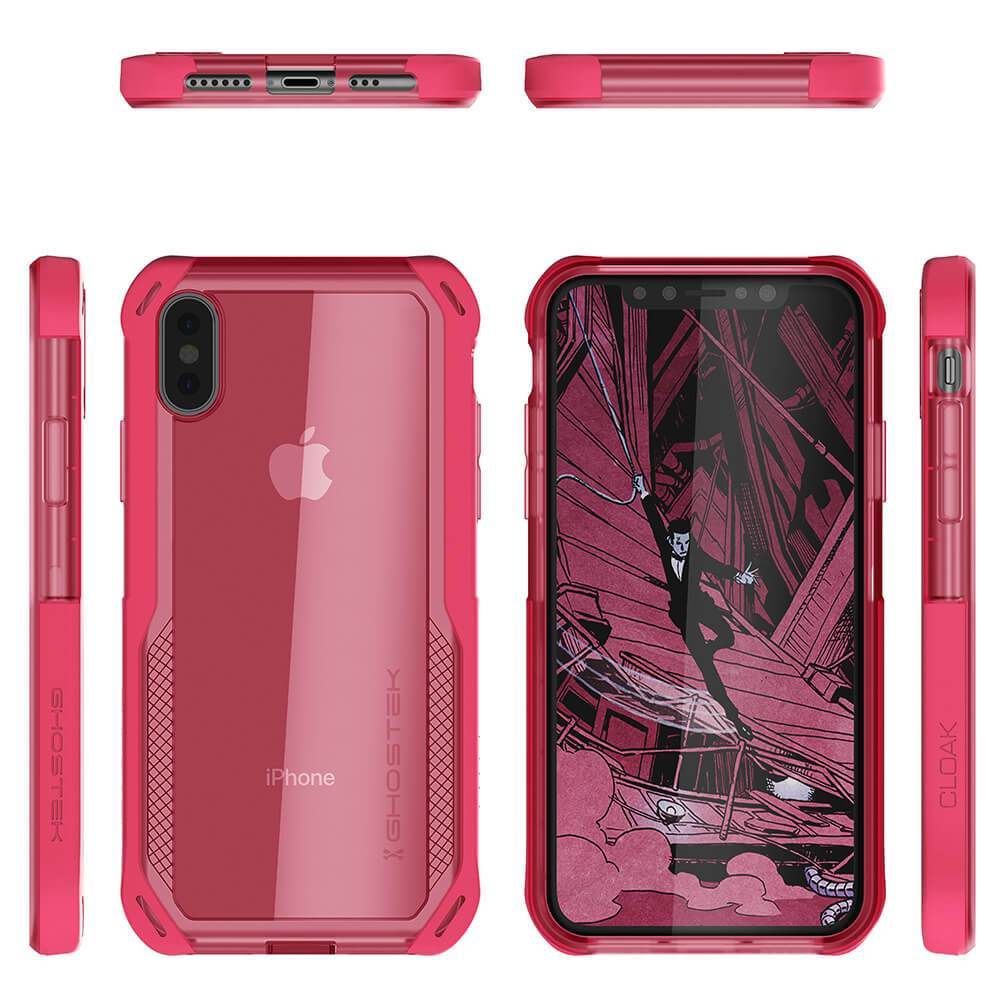 iPhone Xs Max Case, Ghostek Cloak 4 Series  for iPhone Xs Max / iPhone Pro Case | PINK