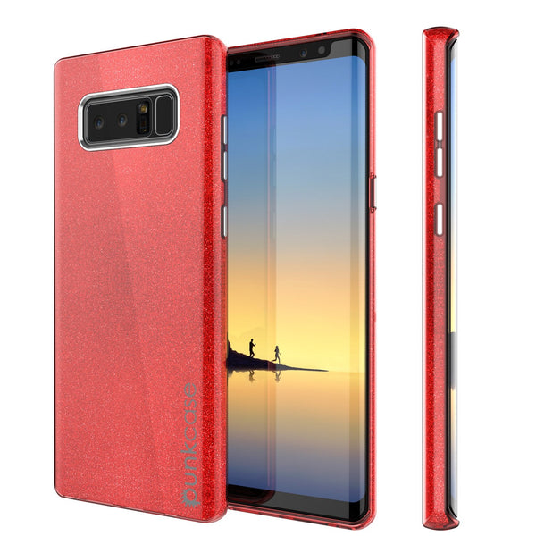 Galaxy Note 8 Case, Punkcase Galactic 2.0 Series Ultra Slim Protective Armor [Red]