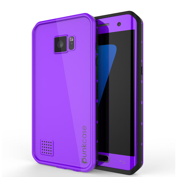 PUNKCASE - Studstar Series Snowproof Case for Galaxy S7 Edge | Purple