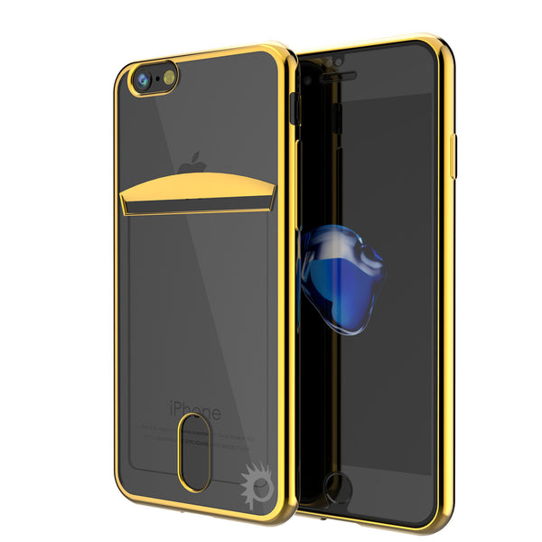 PUNKCASE - Lucid Series Premium Impact Case for Apple IPhone 7+ Plus | Gold