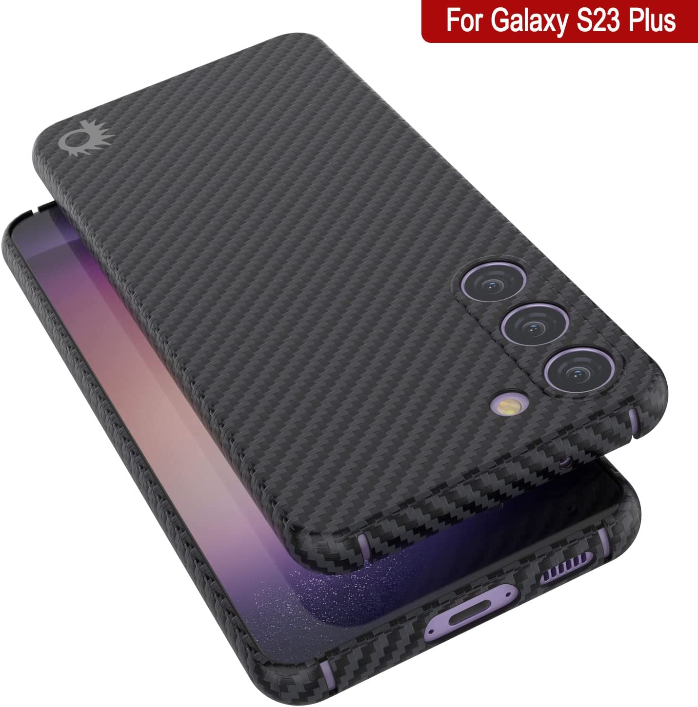 Punkcase S23+ Plus Carbon Fiber Case [AramidShield Series] Ultra Slim & Light Kevlar