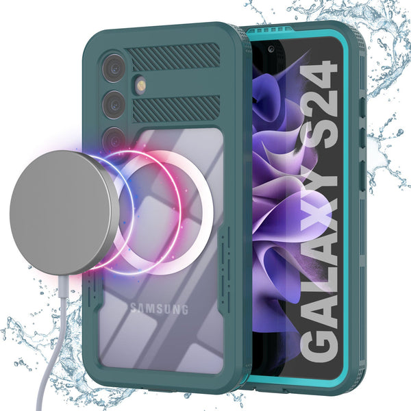 Galaxy S24 Ultra Waterproof Case [Alpine 2.0 Series] [Slim Fit] [IP68 Certified] [Shockproof] [Blue]