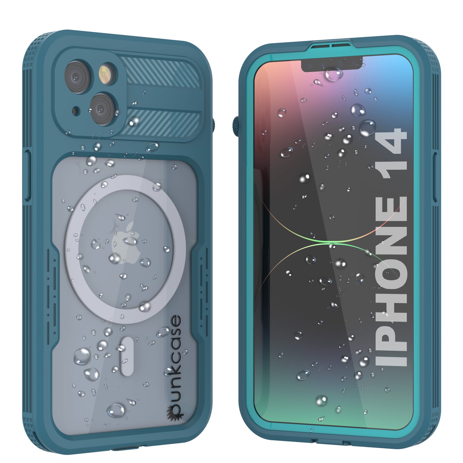 iPhone 14 Waterproof Case [Alpine 2.0 Series] [Slim Fit] [IP68 Certified] [Shockproof] [Blue]