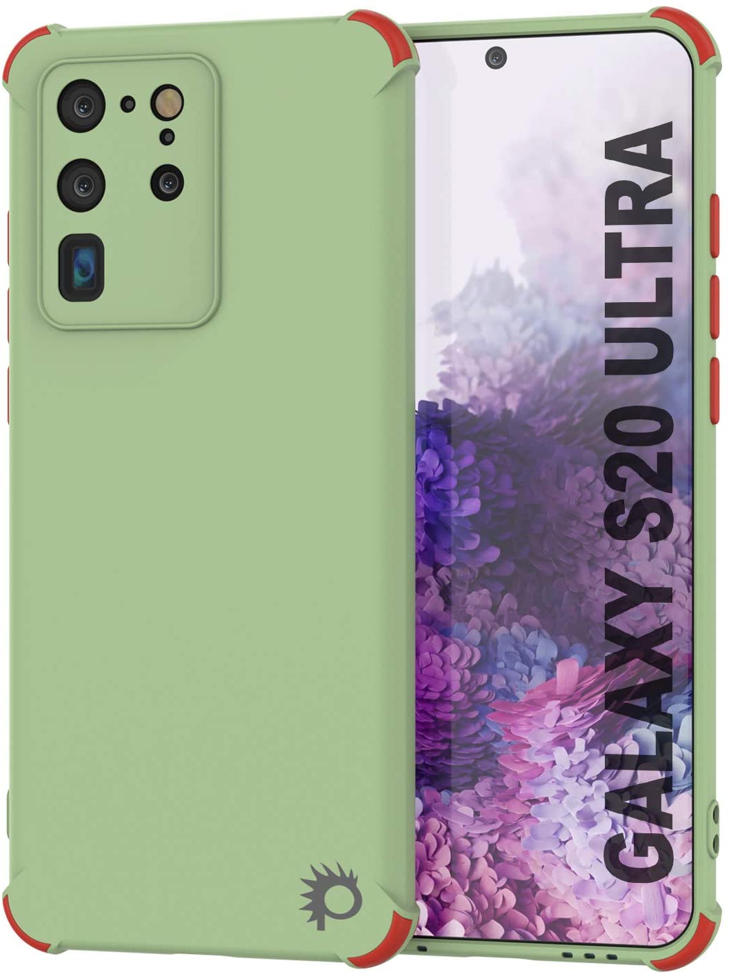 Punkcase Protective & Lightweight TPU Case [Sunshine Series] for Galaxy S20 Ultra [Light Green]