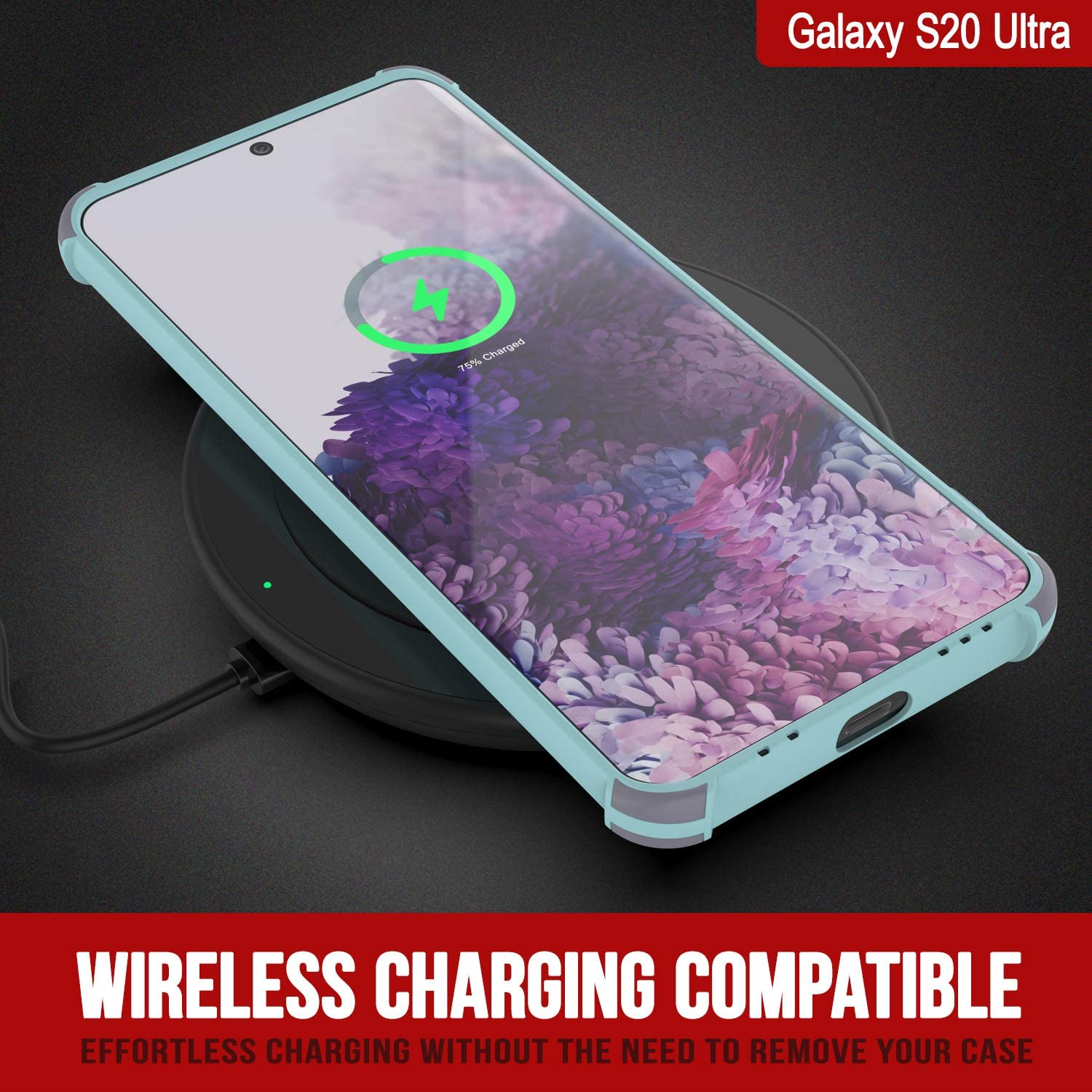 Punkcase Protective & Lightweight TPU Case [Sunshine Series] for Galaxy S20 Ultra [Teal]