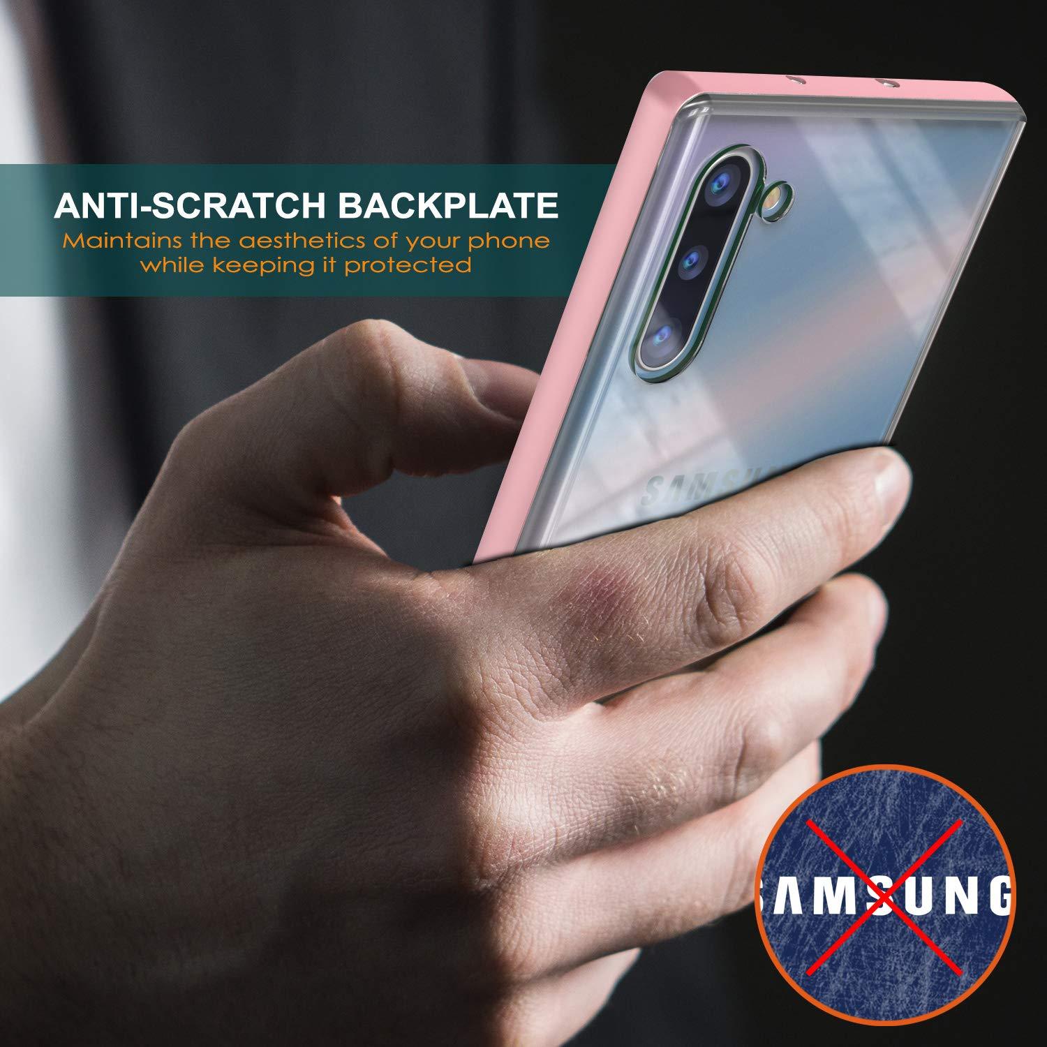 Galaxy Note 10 Lucid 3.0 PunkCase Armor Cover w/Integrated Kickstand and Screen Protector [Rose Gold]