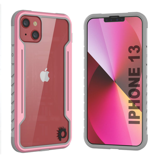 Punkcase iPhone 14 Ravenger MAG Defense Case Protective Military Grade Multilayer Cover [Rose-Gold]