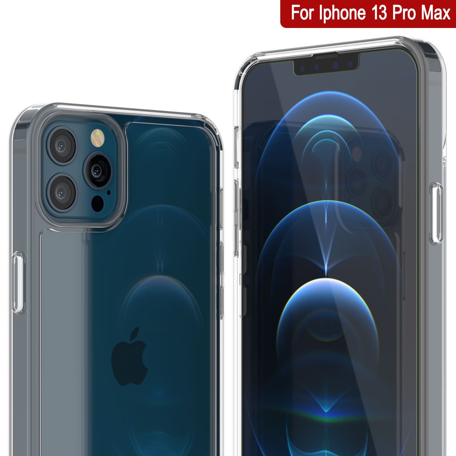 iPhone 13 Pro Max Case Punkcase® LUCID 2.0 Clear Series Series w/ PUNK SHIELD Screen Protector | Ultra Fit