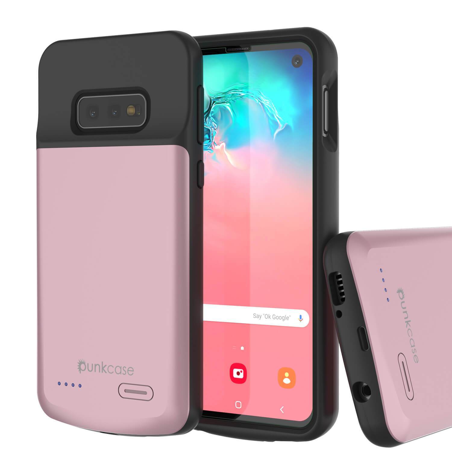 PunkJuice S10e Battery Case Rose - Fast Charging Power Juice Bank with 4700mAh