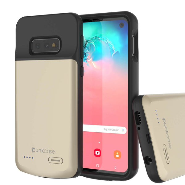 PunkJuice S10e Battery Case Gold - Fast Charging Power Juice Bank with 4700mAh