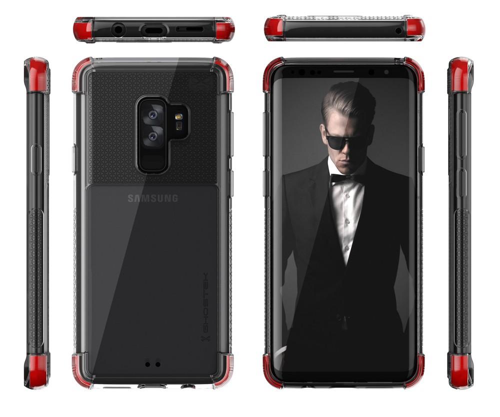 Galaxy S9+ Plus Case | Covert 2 Series | [Red]
