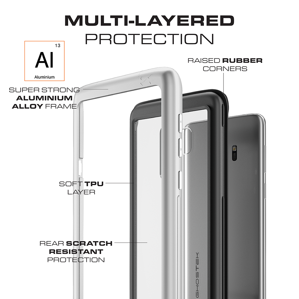 Galaxy S9+ Plus Rugged Heavy Duty Case | Atomic Slim Series [Gold]